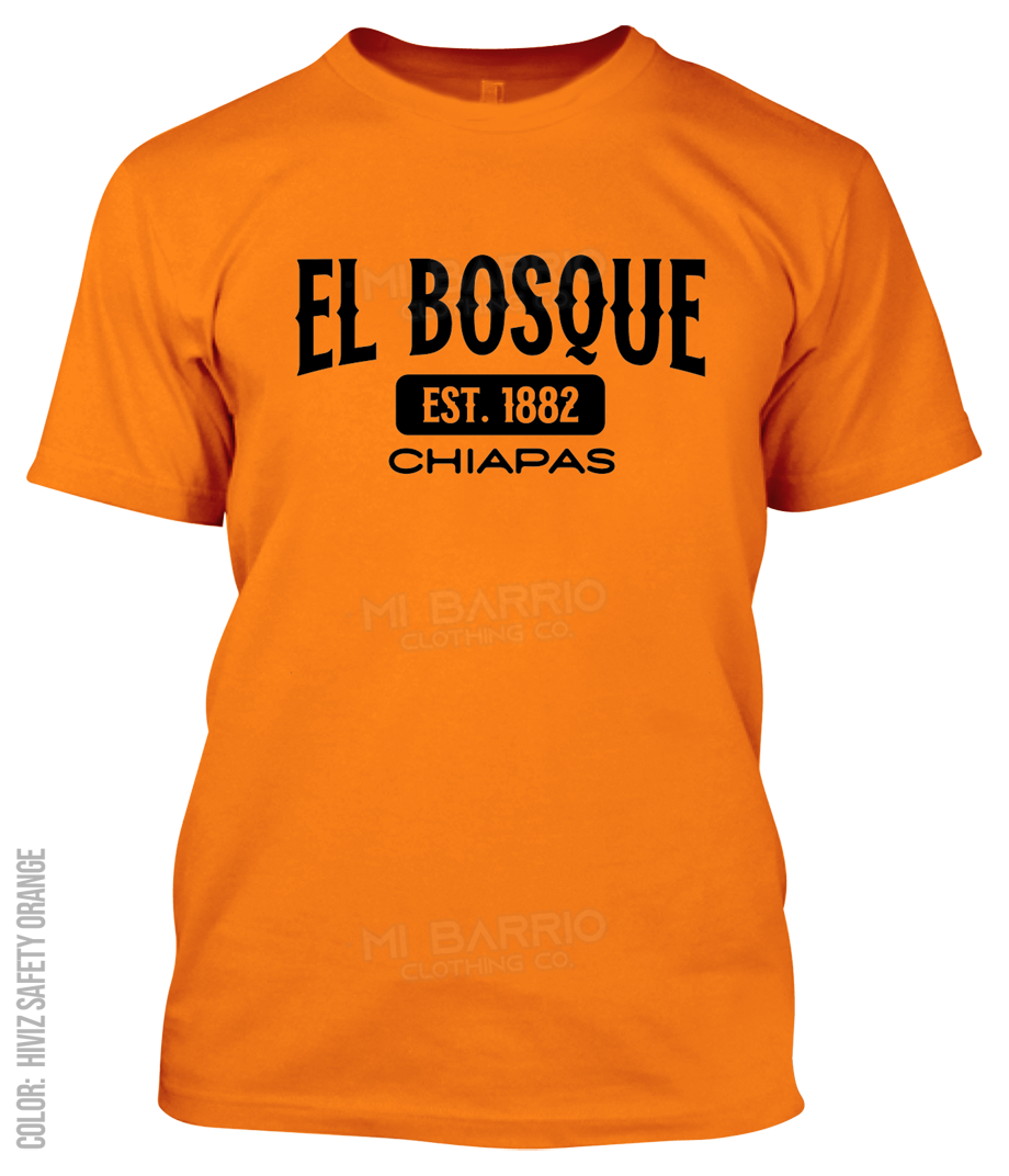 El Bosque, Chiapas Athletic T-Shirt