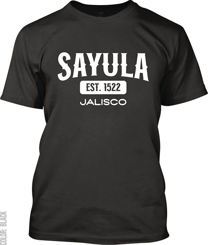 Sayula, Jalisco Athletic T-Shirt