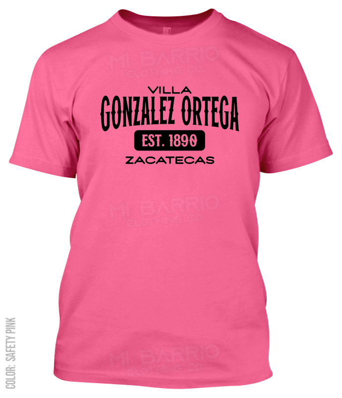 Villa Gonzalez Ortega, Zacatecas Athletic T-Shirt