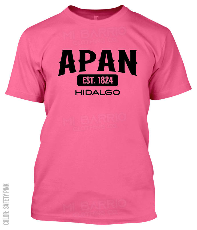 Apan, Hidalgo Athletic T-Shirt