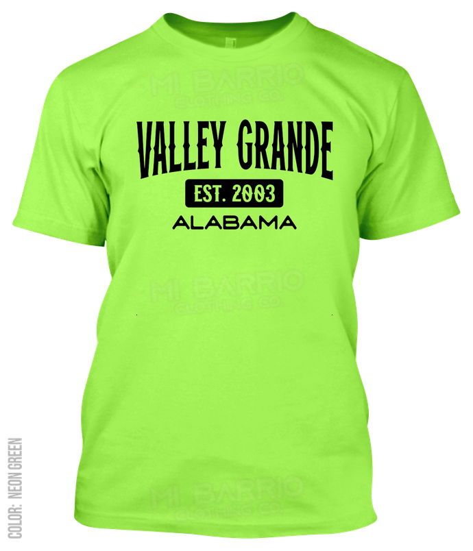 Valley Grande, Alabama Athletic T-Shirt