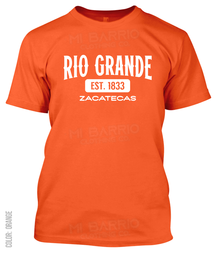 Rio Grande, Zacatecas Athletic T-Shirt