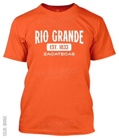 Rio Grande, Zacatecas Athletic T-Shirt