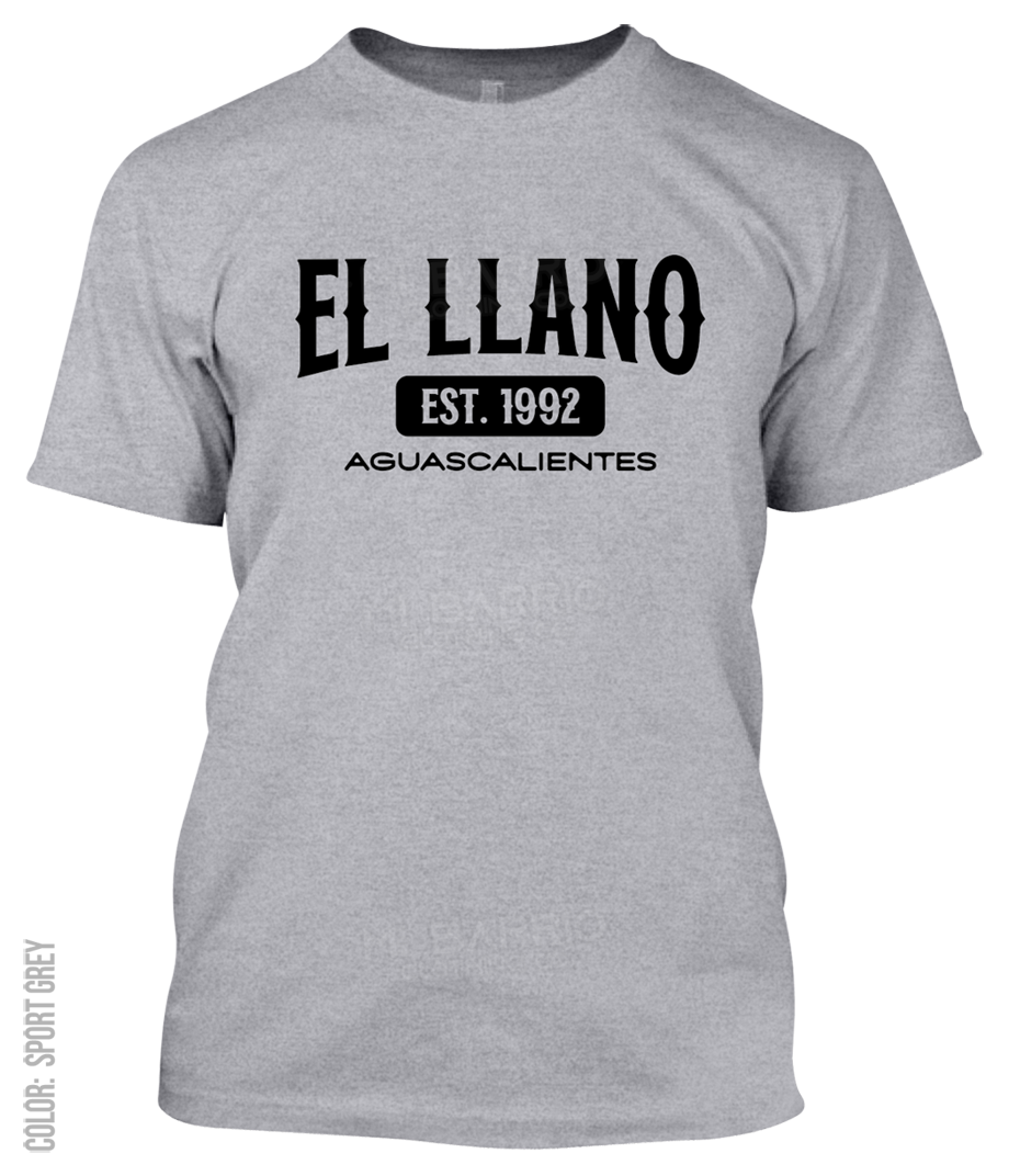 El Llano, Aguascalientes Athletic T-Shirt