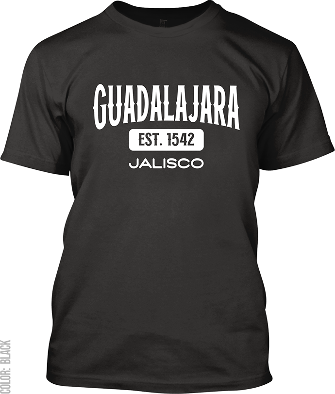 Guadalajara, Jalisco Athletic T-Shirt