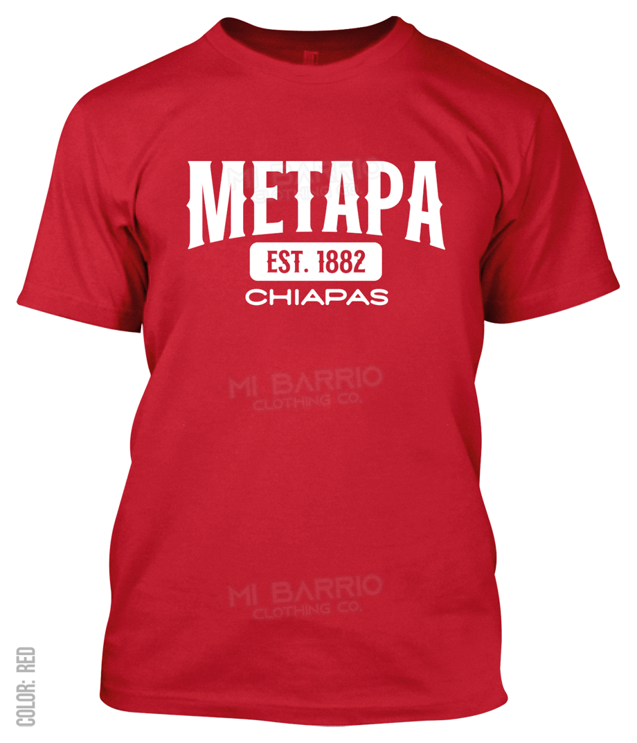 Metapa, Chiapas Athletic T-Shirt