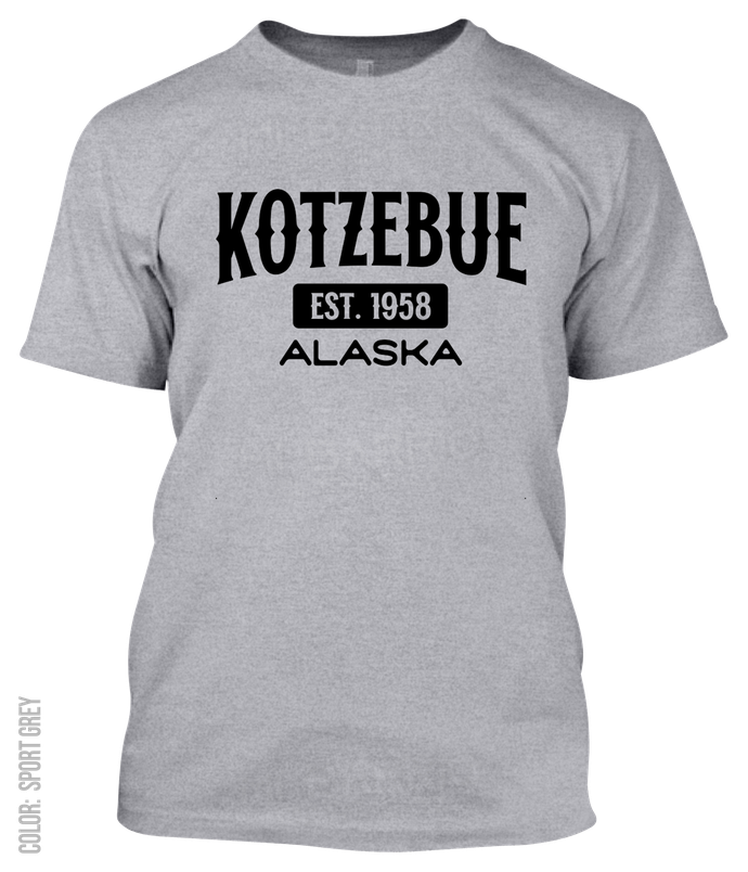 Kotzebue, Alaska Athletic T-Shirt