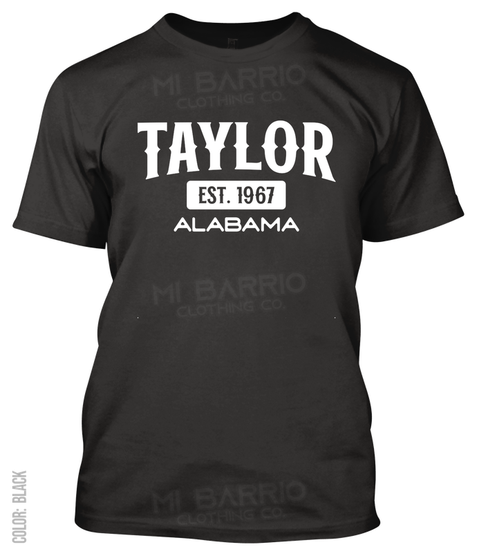 Taylor, Alabama Athletic T-Shirt