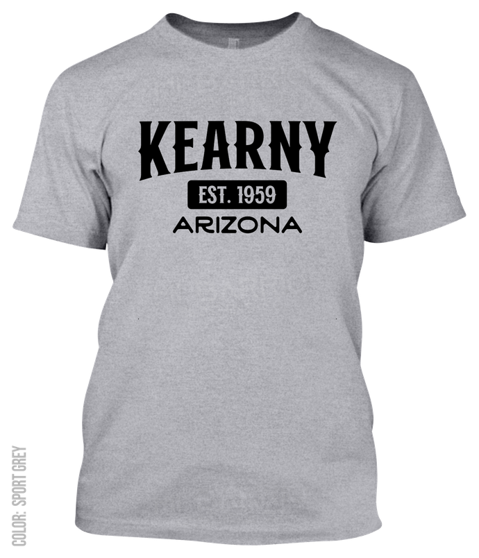 Kearny, Arizona Athletic T-Shirt