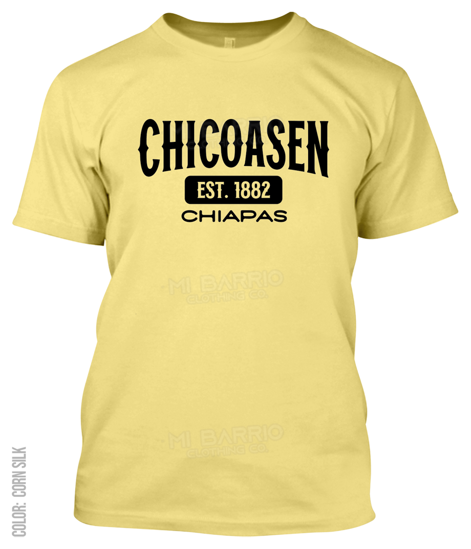 Chicoasen, Chiapas Athletic T-Shirt
