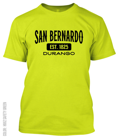 San Bernardo, Durango Athletic T-Shirt