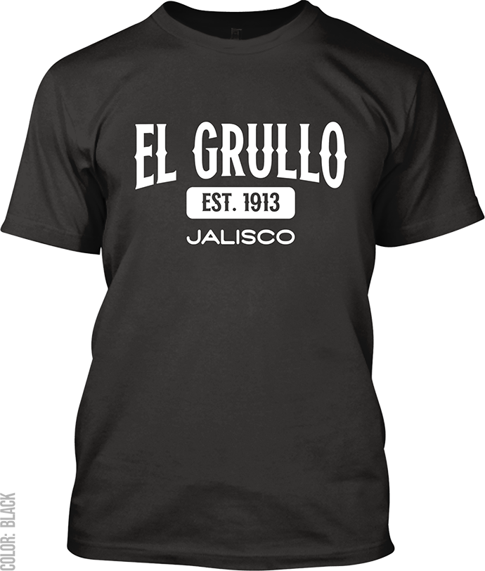 El Grullo, Jalisco Athletic T-Shirt