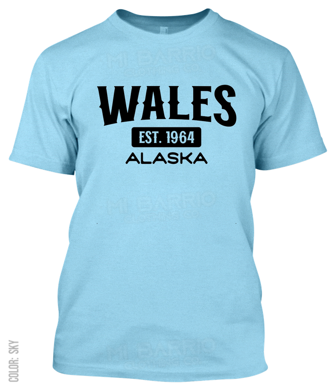 Wales, Alaska Athletic T-Shirt