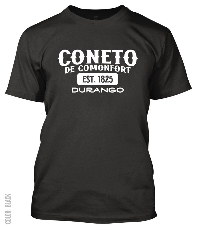 Coneto De Comonfort, Durango Athletic T-Shirt
