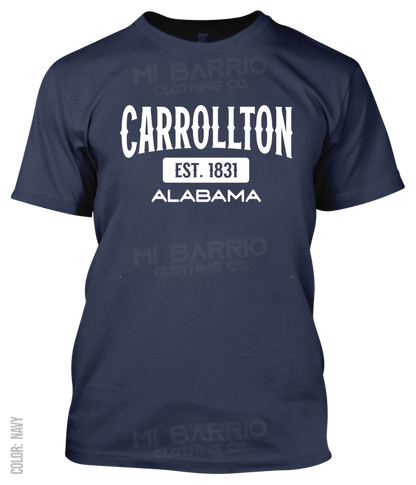 Carrollton, Alabama Athletic T-Shirt