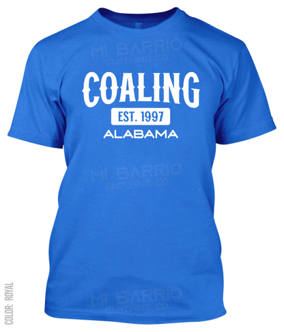Coaling, Alabama Athletic T-Shirt