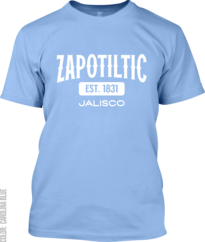Zapotiltic, Jalisco Athletic T-Shirt