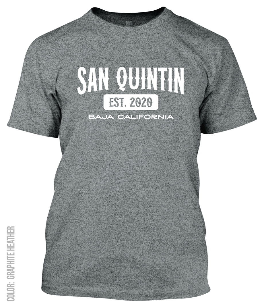 San Quintin, Baja California Athletic T-Shirt