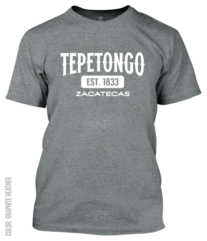 Tepetongo, Zacatecas Athletic T-Shirt