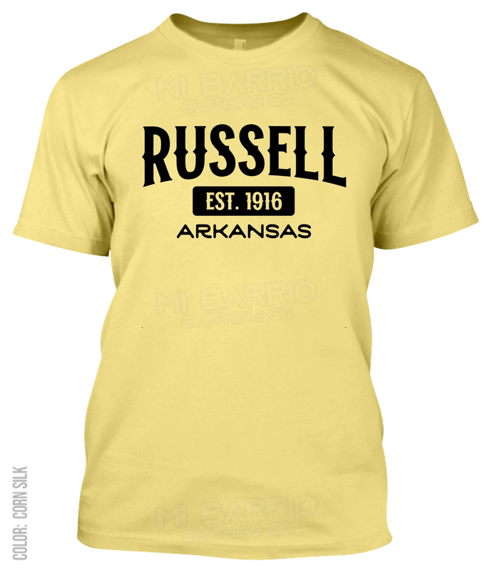 Russell, Arkansas Athletic T-Shirt