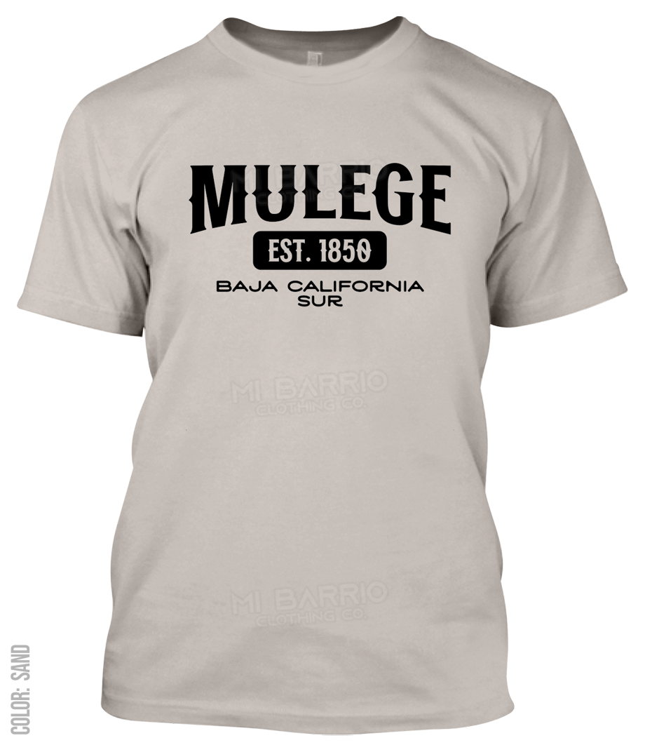 Mulege, Baja California Sur Athletic T-Shirt