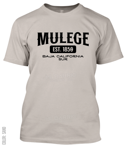 Mulege, Baja California Sur Athletic T-Shirt