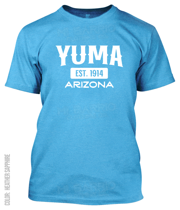 Yuma, Arizona Athletic T-Shirt