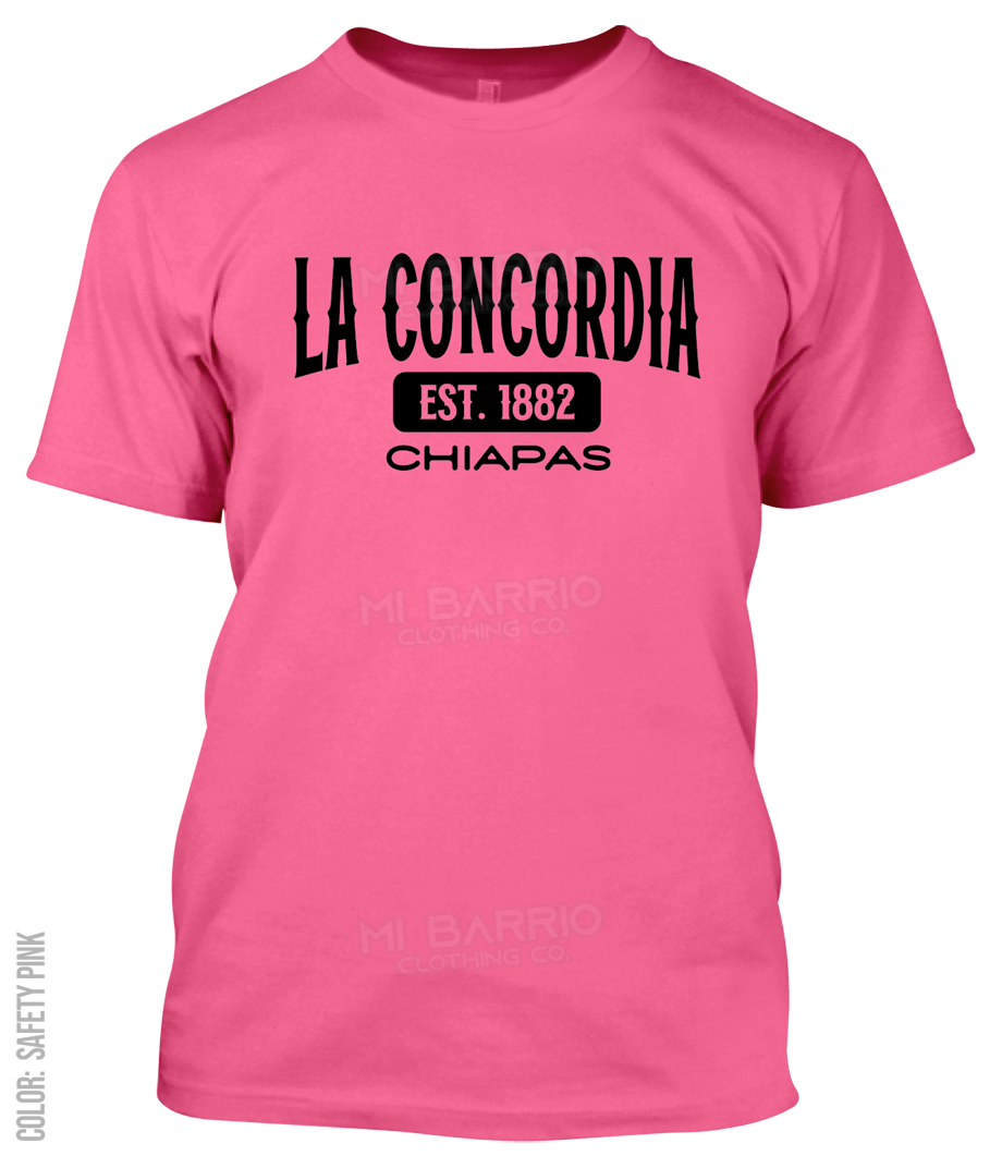 La Concordia, Chiapas Athletic T-Shirt