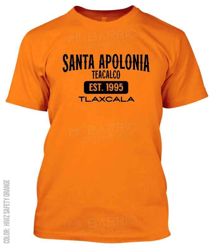 Santa Apolonia Teacalco, Tlaxcala Athletic T-Shirt