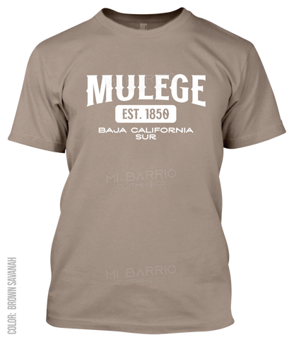 Mulege, Baja California Sur Athletic T-Shirt