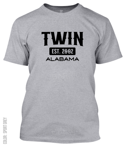 Twin, Alabama Athletic T-Shirt