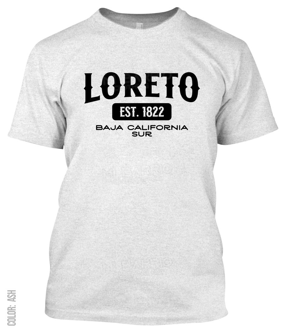 Loreto, Baja California Sur Athletic T-Shirt