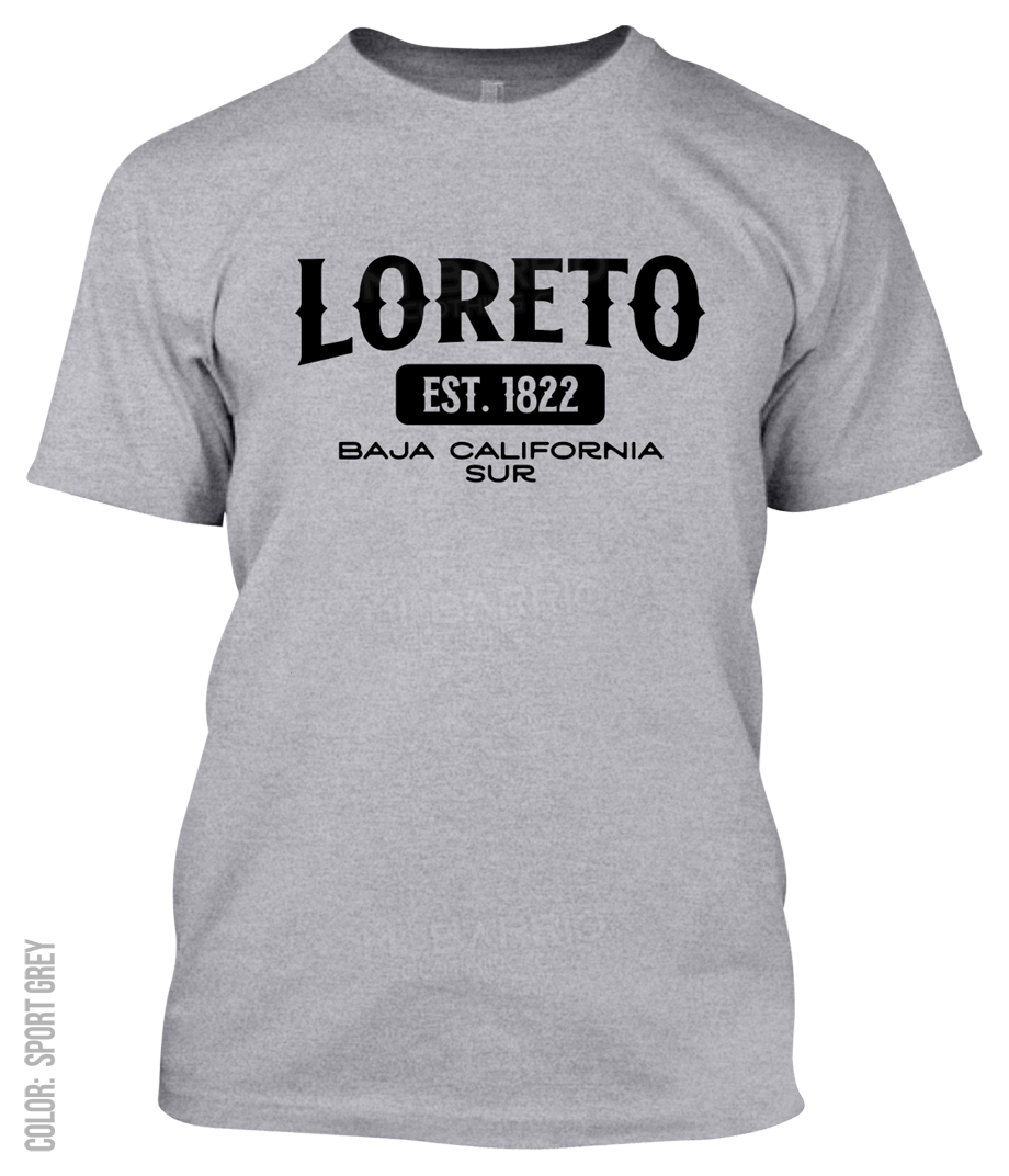 Loreto, Baja California Sur Athletic T-Shirt