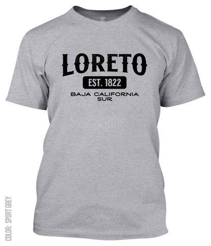 Loreto, Baja California Sur Athletic T-Shirt