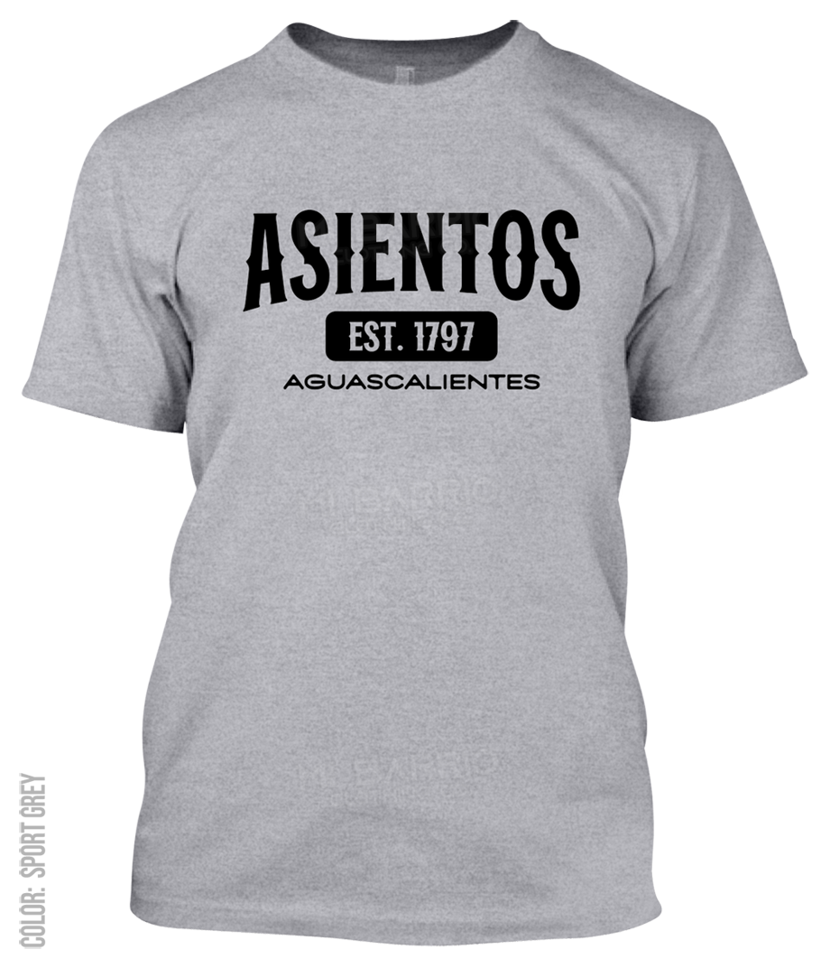 Asientos, Aguascalientes Athletic T-Shirt