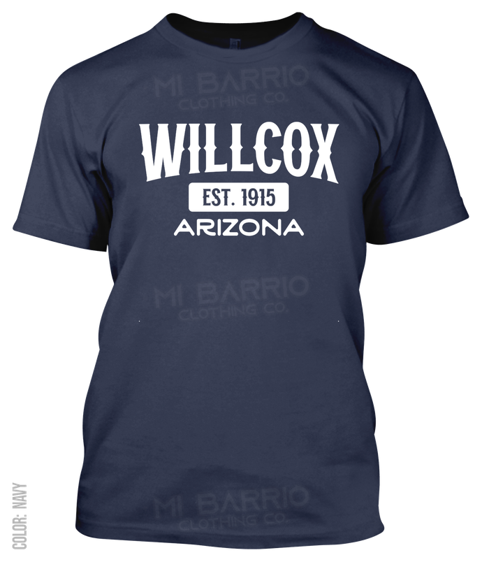 Willcox, Arizona Athletic T-Shirt