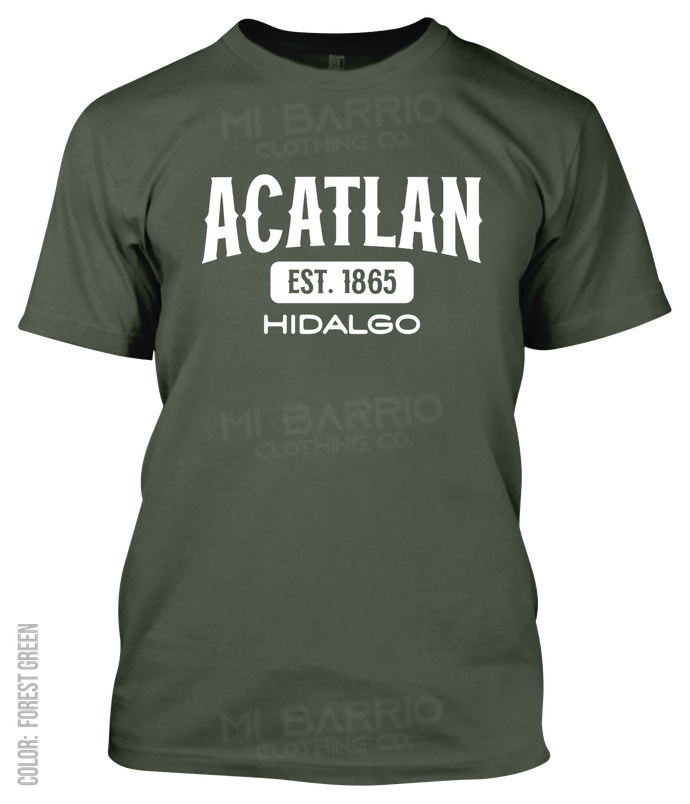 Acatlan, Hidalgo Athletic T-Shirt