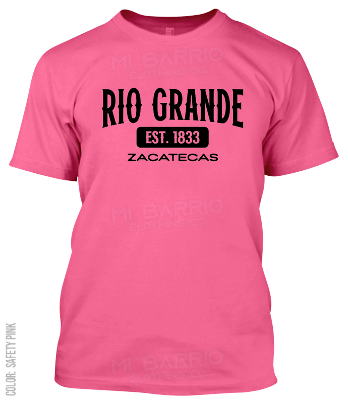 Rio Grande, Zacatecas Athletic T-Shirt