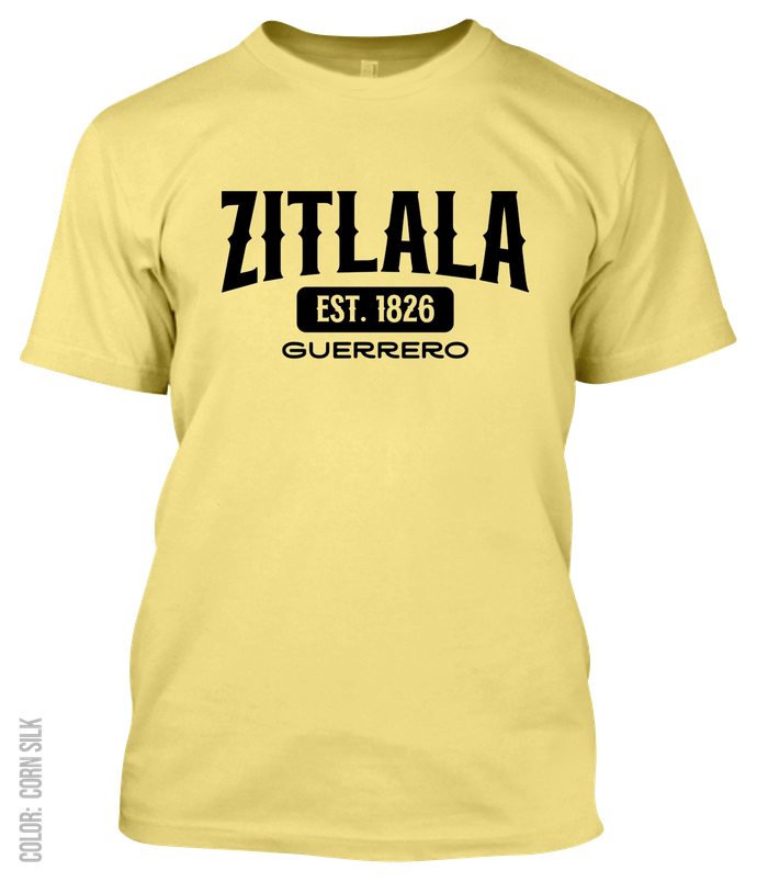 Zitlala, Guerrero Athletic T-Shirt