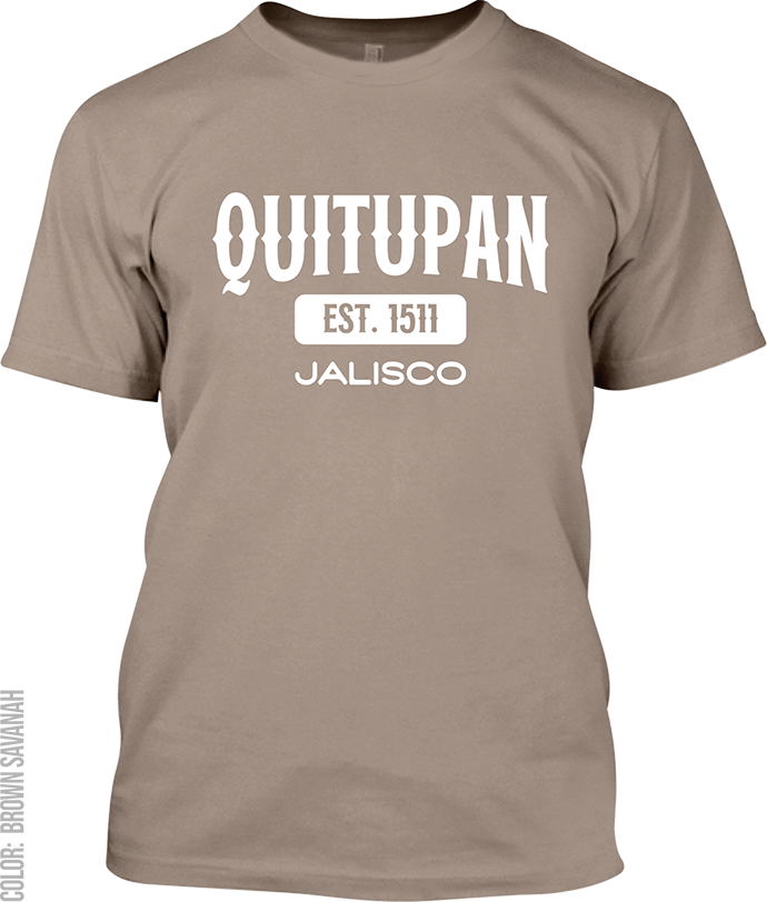 Quitupan, Jalisco Athletic T-Shirt