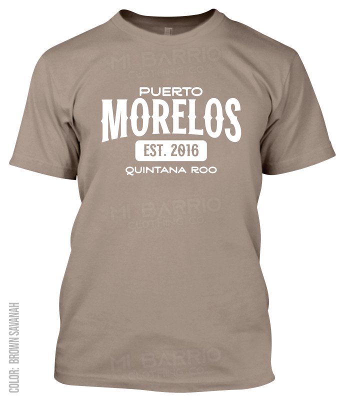 Puerto Morelos, Quintana Roo Athletic T-Shirt