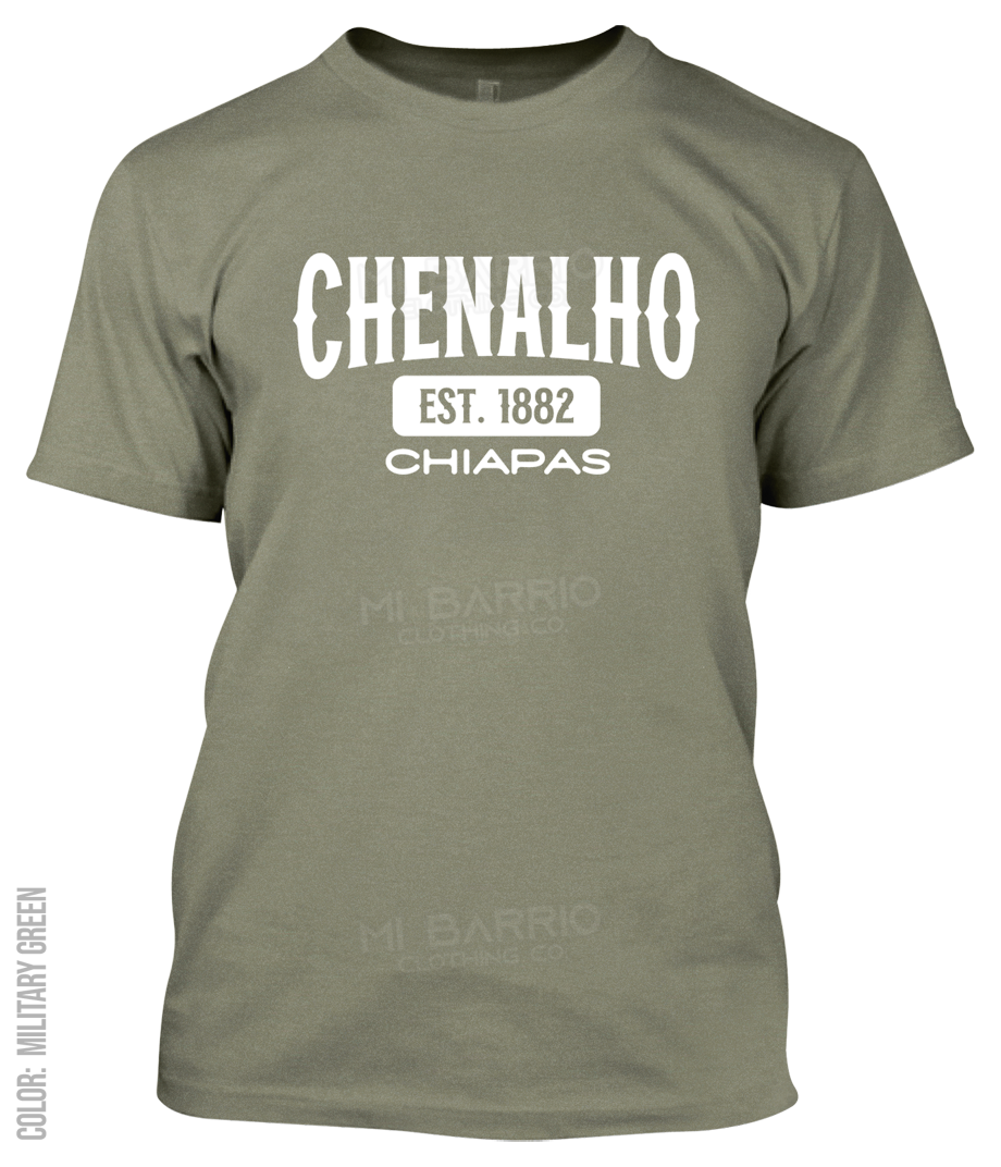 Chenalho, Chiapas Athletic T-Shirt