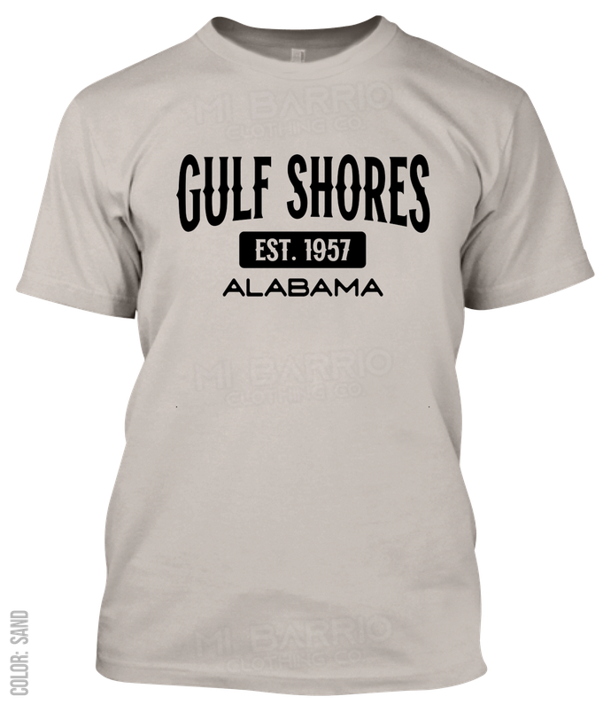 Gulf Shores, Alabama Athletic T-Shirt