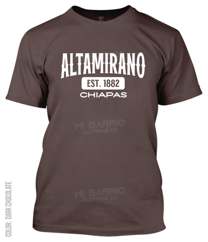 Altamirano, Chiapas Athletic T-Shirt