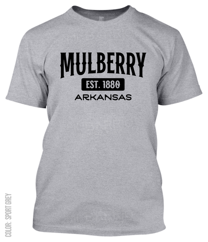 Mulberry, Arkansas Athletic T-Shirt