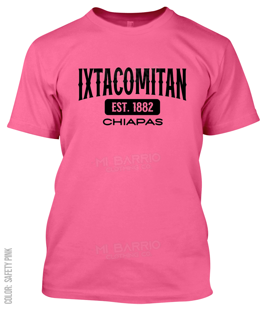 Ixtacomitan, Chiapas Athletic T-Shirt