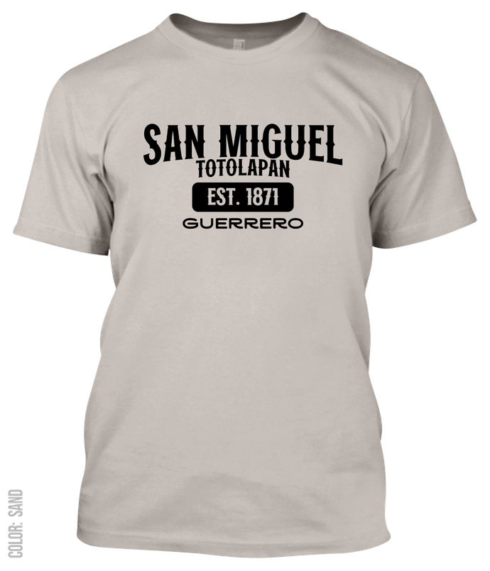 San Miguel Totolapan, Guerrero Athletic T-Shirt