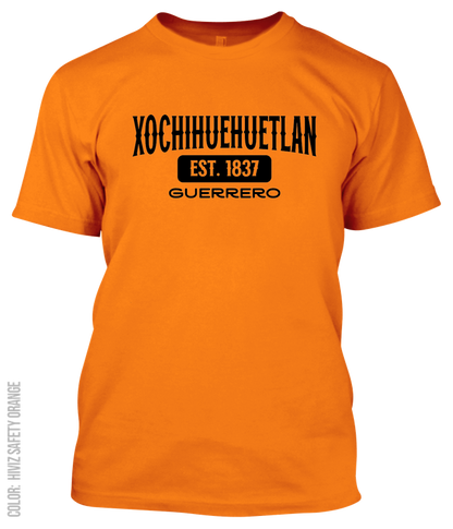 Xochihuehuetlan, Guerrero Athletic T-Shirt