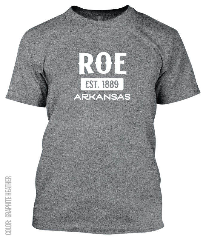 Roe, Arkansas Athletic T-Shirt