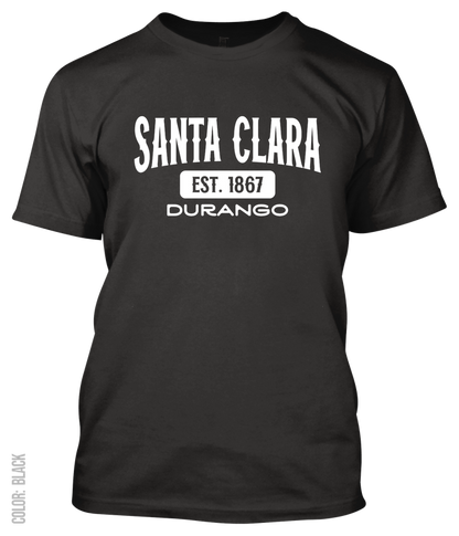Santa Clara, Durango Athletic T-Shirt